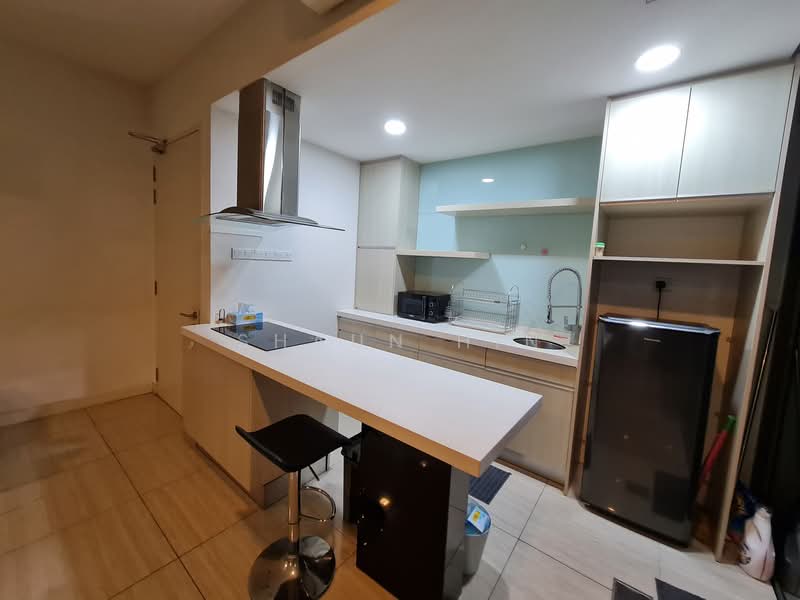 Servis Apartment untuk Disewa di Eve Suite / NZX Square - Shaun Hin - Kitchen - PropertyGuru.com.my