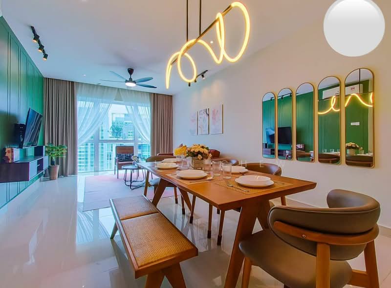 Kondominium untuk Disewa di Medini Signature - Li Lian Chew - Dining Room - PropertyGuru.com.my