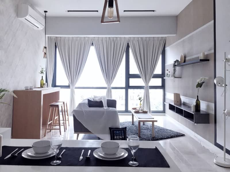 Service Residence for Rent at Vogue Suites One - Shi Hui - Living Room - PropertyGuru.com.my