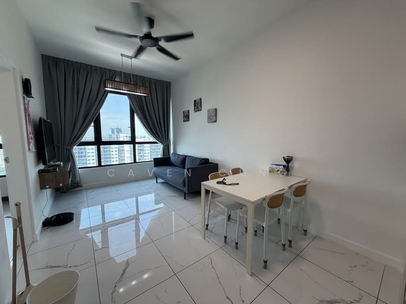 Service Residence for Rent at Cubic Botanical - Caven Chng - Living Room - PropertyGuru.com.my