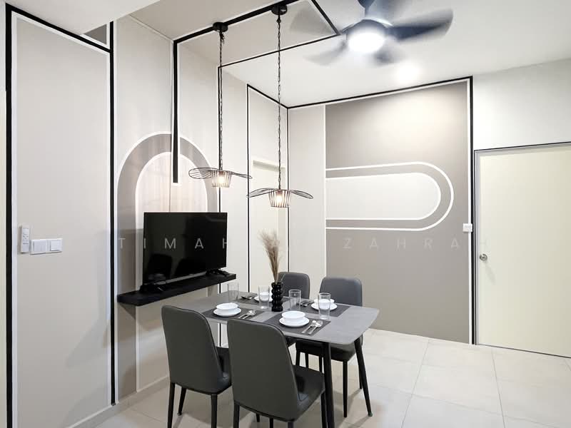 Condominium for Rent at Meta City - Fatimah Az Zahrah - Dining Room - PropertyGuru.com.my