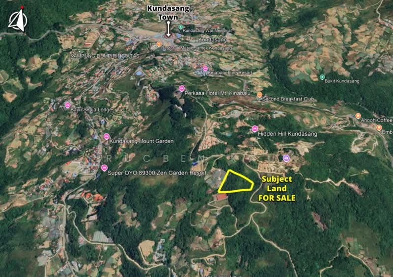 Agricultural Land for Sale in Ranau (Sabah) - Rucben Kau - Exterior - PropertyGuru.com.my