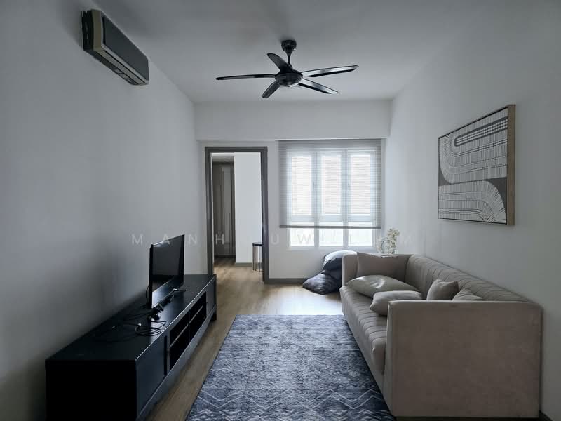 Condominium for Sale at Tiffani Kiara - ManHouw Lum - Living Room - PropertyGuru.com.my