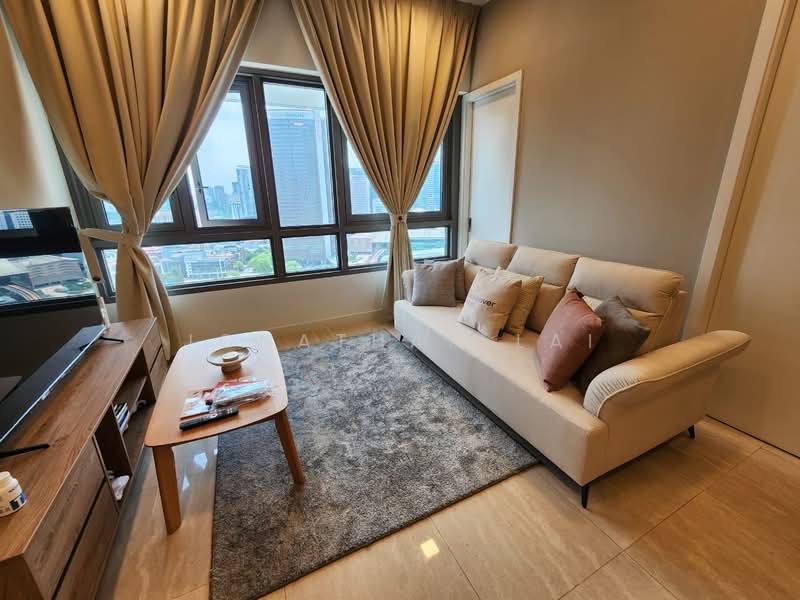 Service Residence for Sale at The Sentral Residences - Jonathan Lai - Living Room - PropertyGuru.com.my