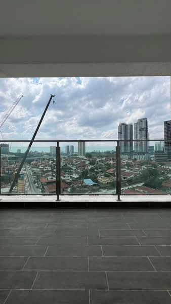 Service Residence for Sale at TriTower Residence @ Johor Bahru Sentral - Jeff Ang - Balcony - PropertyGuru.com.my