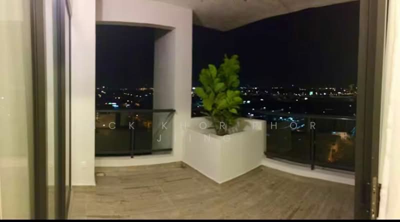 Service Residence for Rent at Hill10 Residence @ i-City - Jack Khor Phor Jiing - Balcony - PropertyGuru.com.my
