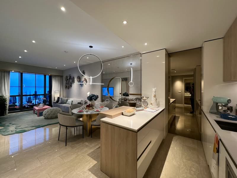 Service Residence for Sale at TRX Residences - Damon Lee - Living Room - PropertyGuru.com.my