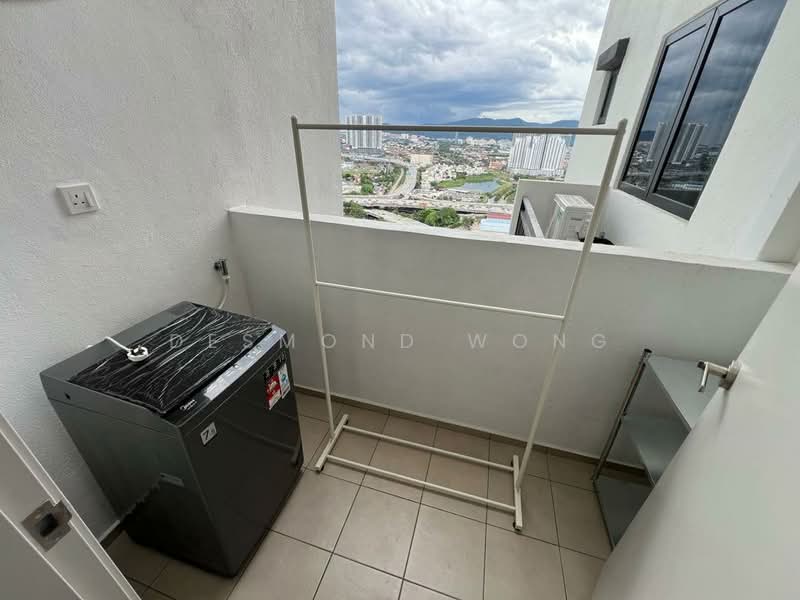 Servis Apartment untuk Disewa di Savvy @ Riana Dutamas - Desmond Wong - Balcony - PropertyGuru.com.my