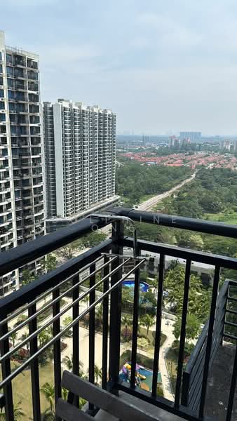 Service Residence for Rent at Country Garden Central Park - Dolphine Ong - Balcony - PropertyGuru.com.my