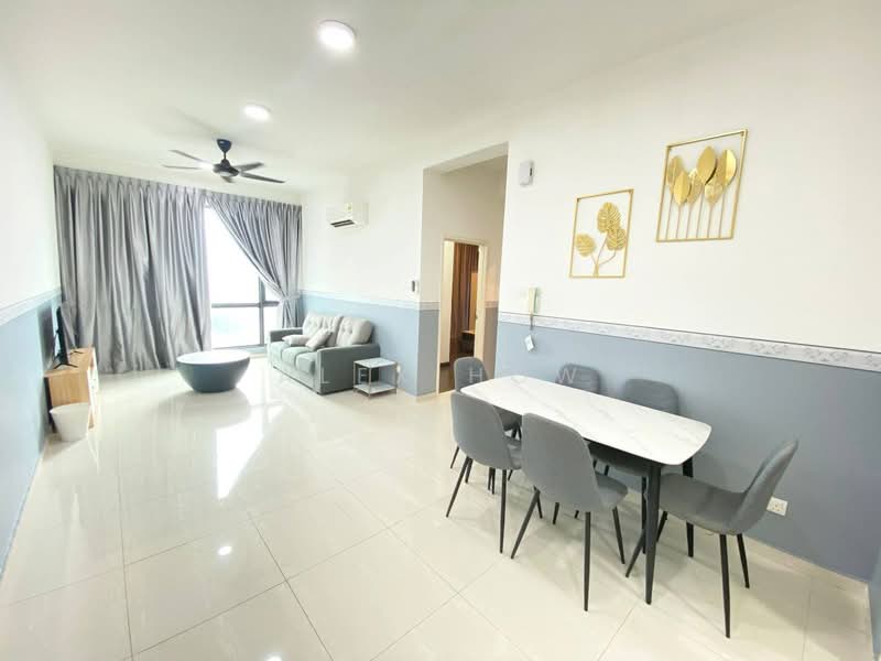 Kondominium untuk Disewa di SKS Pavillion Residences - Alex How - Living Room - PropertyGuru.com.my