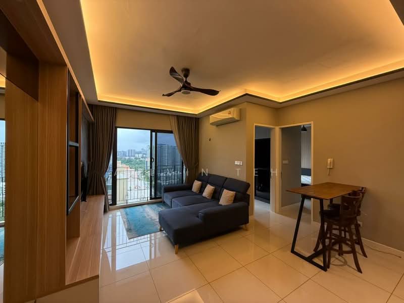 Servis Apartment untuk Disewa di Skyluxe On The Park Bukit Jalil - Allvin Teh - Living Room - PropertyGuru.com.my