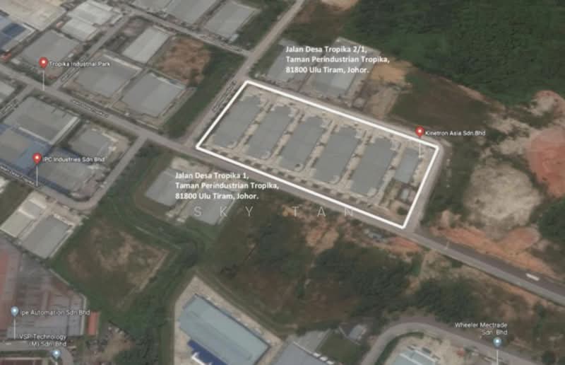 Factory for Rent in Taman Perindustrian Cemerlang (Ulu Tiram) - Sky Tan - PropertyGuru.com.my