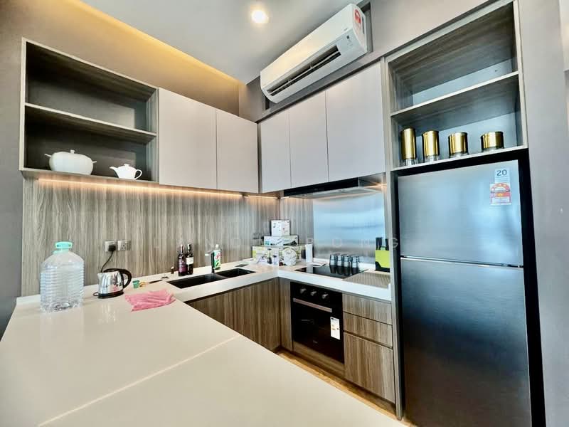 Service Residence for Rent at City of Dreams - Landy Bong - Kitchen - PropertyGuru.com.my