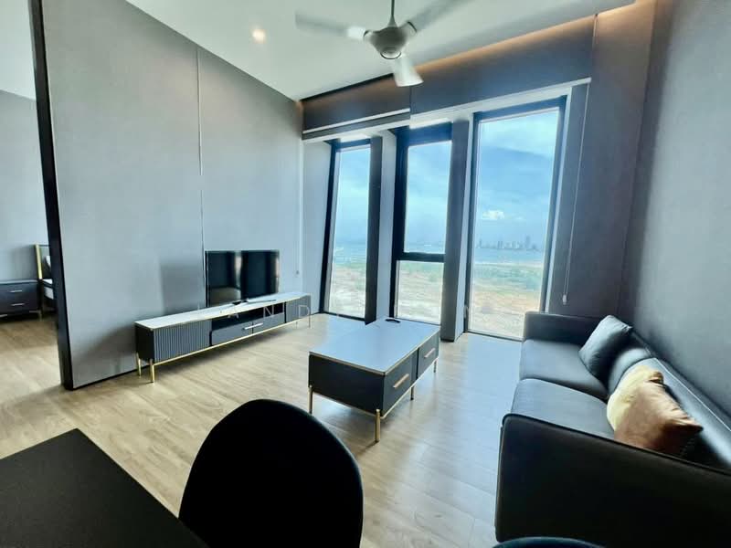 Service Residence for Rent at City of Dreams - Landy Bong - Living Room - PropertyGuru.com.my