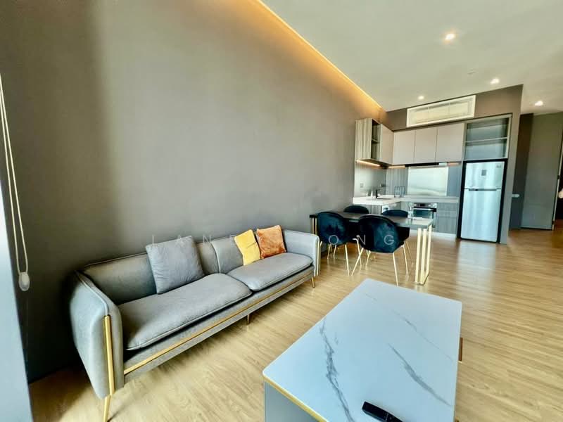 Service Residence for Rent at City of Dreams - Landy Bong - Living Room - PropertyGuru.com.my