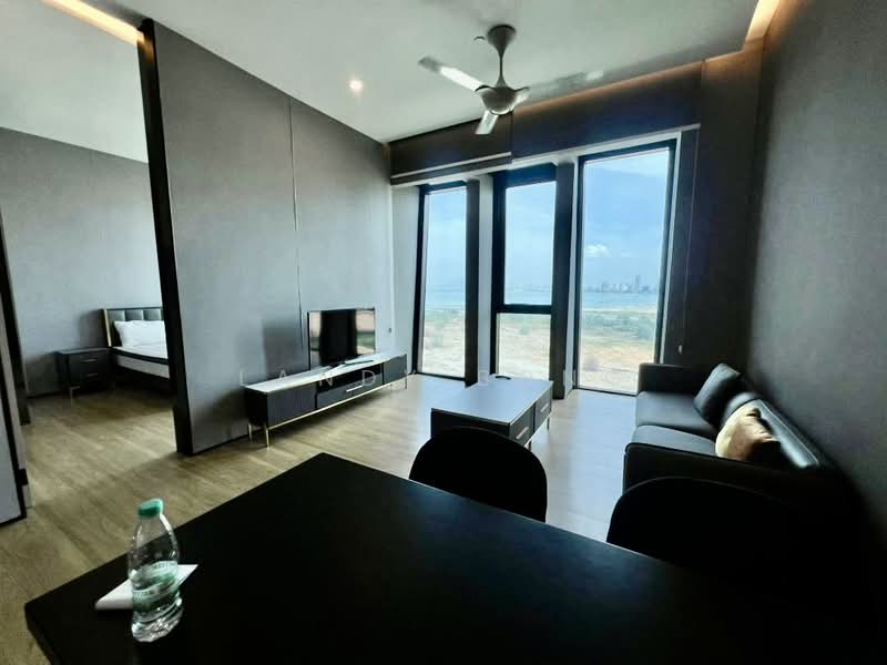 Service Residence for Rent at City of Dreams - Landy Bong - Living Room - PropertyGuru.com.my