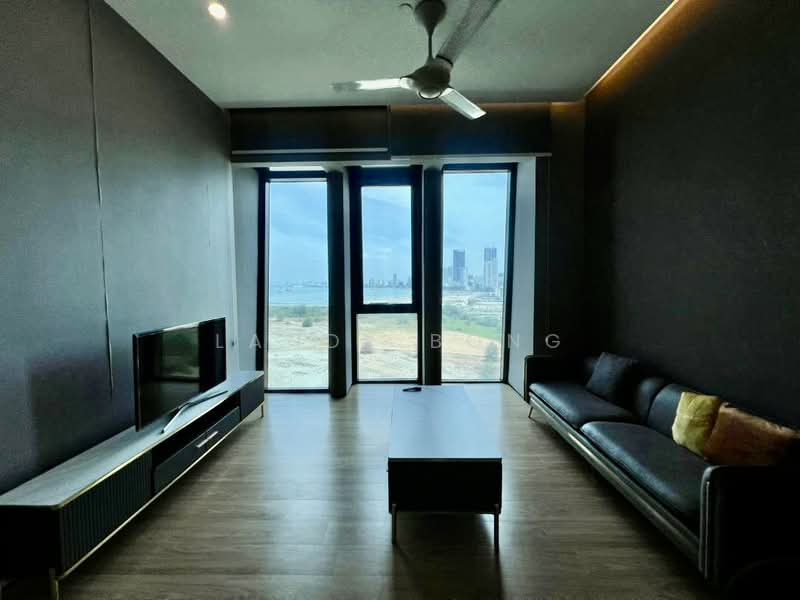 Service Residence for Rent at City of Dreams - Landy Bong - Living Room - PropertyGuru.com.my