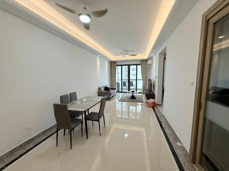Kondominium untuk Disewa di R&F Princess Cove Phase 2-Seine Region - Tok CJ - Living Room - PropertyGuru.com.my