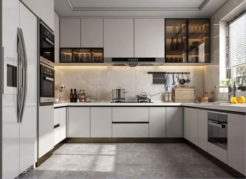 Rumah Teres 2 Tingkat untuk Dijual di Bukit Rahman Putra (Sungai Buloh) - Robert Law - Kitchen - PropertyGuru.com.my