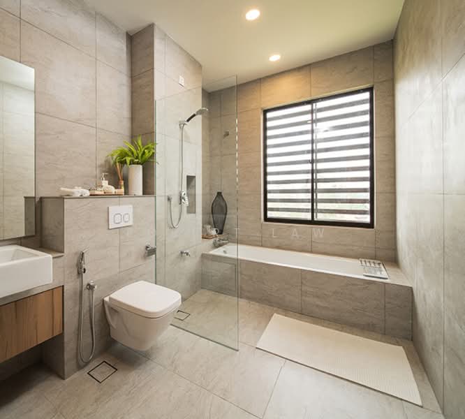 Rumah Teres 2 Tingkat untuk Dijual di Bukit Rahman Putra (Sungai Buloh) - Robert Law - Bathroom - PropertyGuru.com.my