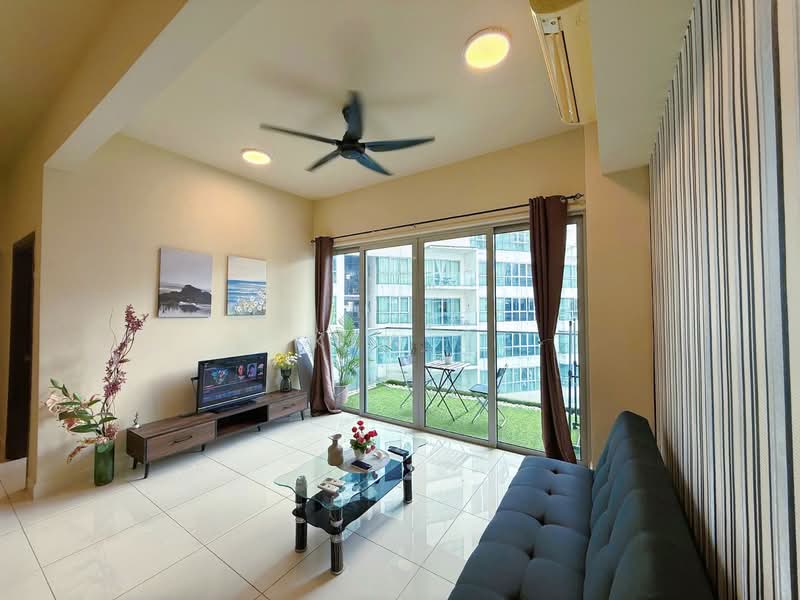 Servis Apartment untuk Disewa di Regalia Residence - Kew . - Living Room - PropertyGuru.com.my