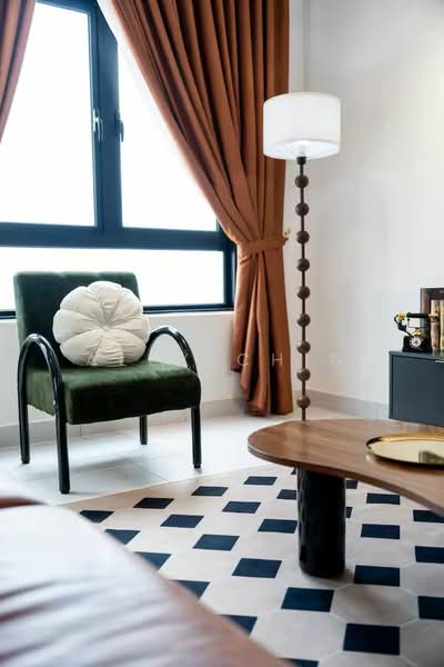 Service Residence for Sale at The Tropika - Alex Chin - Living Room - PropertyGuru.com.my