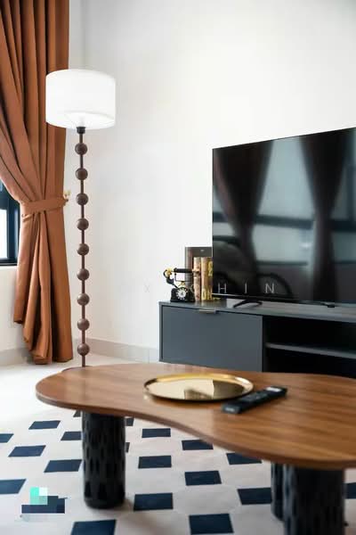Service Residence for Sale at The Tropika - Alex Chin - Living Room - PropertyGuru.com.my