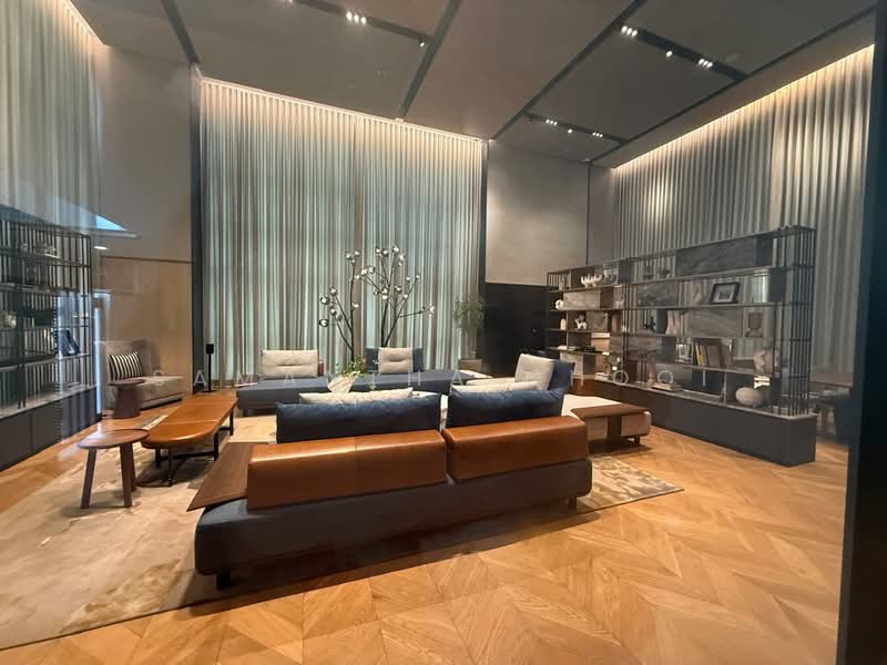 Servis Apartment untuk Disewa di TRX Residences - Samantha Chooi - Living Room - PropertyGuru.com.my