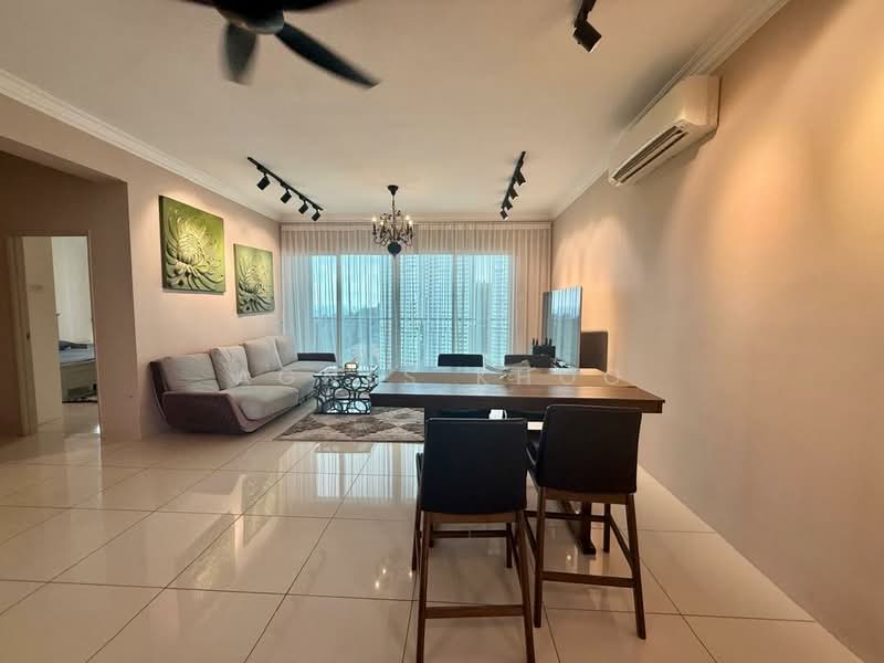 Condominium for Rent at The Latitude Condominium - Agnes Khoo - Living Room - PropertyGuru.com.my