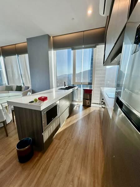 Service Residence for Rent at City of Dreams - Landy Bong - Kitchen - PropertyGuru.com.my
