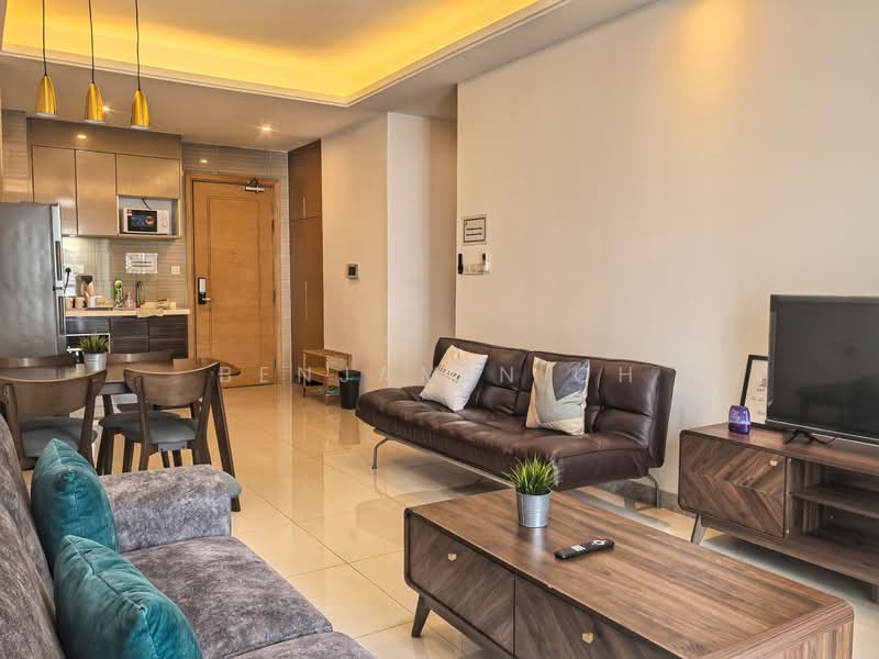 Service Residence for Rent at R&F Princess Cove Phase 1 - Benjamin Oh - Living Room - PropertyGuru.com.my