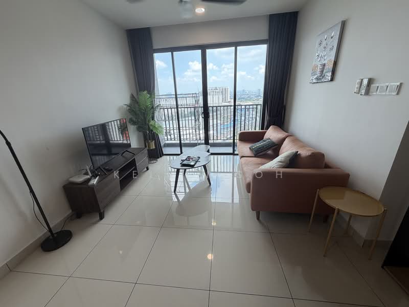 Service Residence for Rent at AraTre' Residences - Kelvin Soh - Living Room - PropertyGuru.com.my