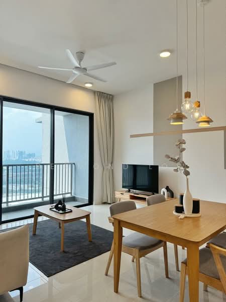 Kondominium untuk Disewa di One Cochrane Residence - Desmond Low - Living Room - PropertyGuru.com.my