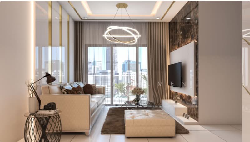 Kondominium untuk Dijual di Ambience Residence - Hooi Karlmen - Living Room - PropertyGuru.com.my