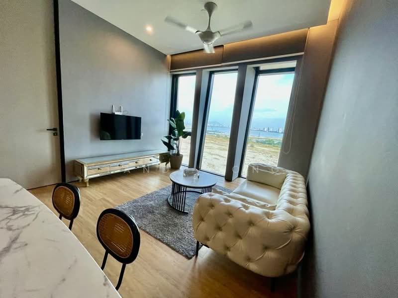 Service Residence for Sale at City of Dreams - Landy Bong - Living Room - PropertyGuru.com.my