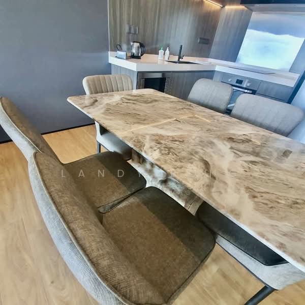 Service Residence for Sale at City of Dreams - Landy Bong - Kitchen - PropertyGuru.com.my