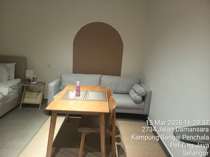 Service Residence for Sale at Mossaz @ Empire City - Volster Leng - Living Room - PropertyGuru.com.my