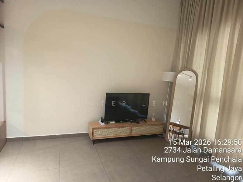 Service Residence for Sale at Mossaz @ Empire City - Volster Leng - Living Room - PropertyGuru.com.my