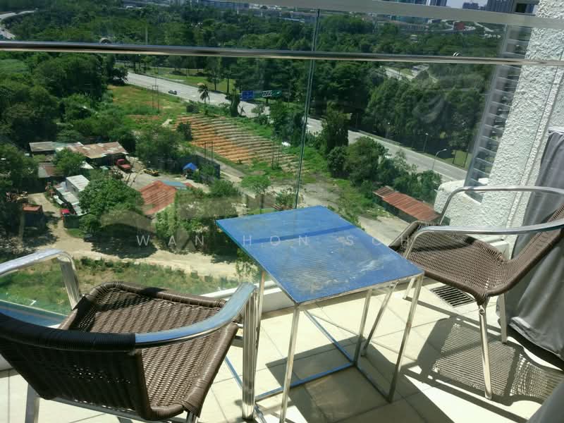 Service Residence for Rent at Desa Green - Wan Hon Soh - Balcony - PropertyGuru.com.my