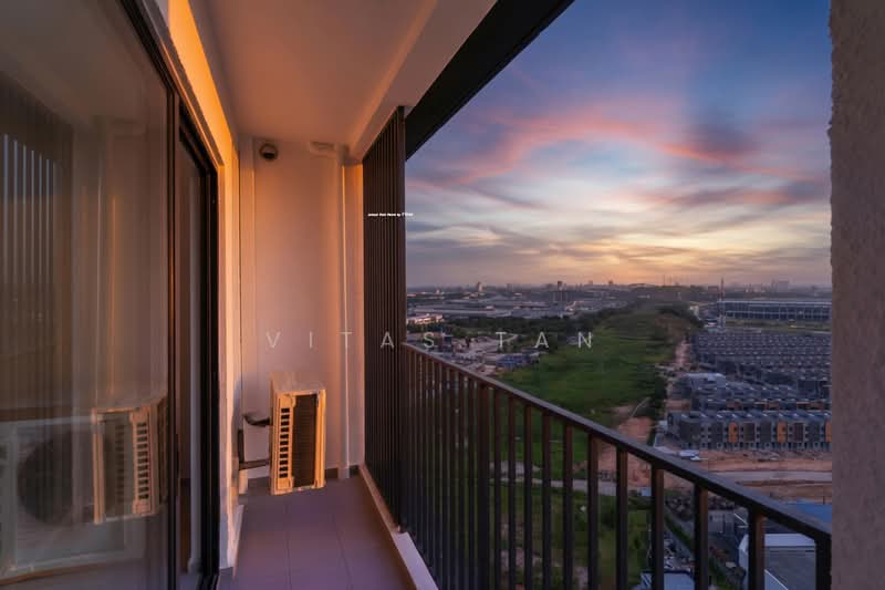 Service Residence for Sale at Hana @ Eco Ardence - Vitas Tan - Balcony - PropertyGuru.com.my