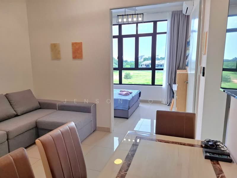 Service Residence for Rent at Zentro Residences Serviced Apartment - Jenson Low - Living Room - PropertyGuru.com.my