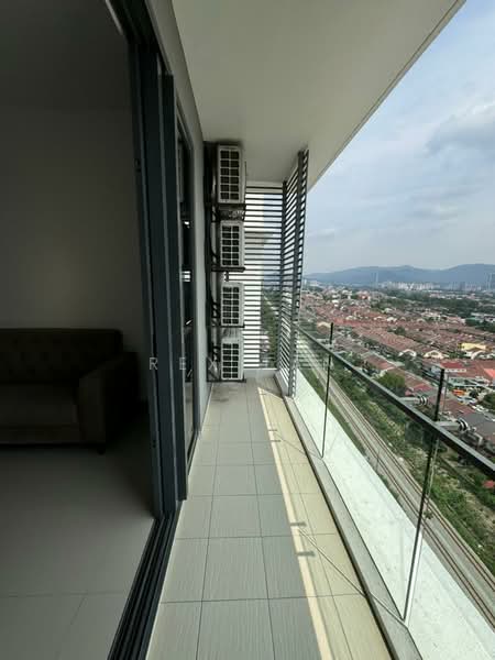 Service Residence for Rent at United Point (Residensi Berpadu) - Rex Tan - Balcony - PropertyGuru.com.my