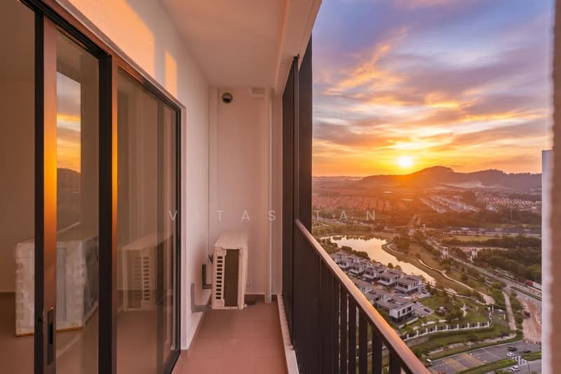 Service Residence for Sale at Hana @ Eco Ardence - Vitas Tan - Balcony - PropertyGuru.com.my