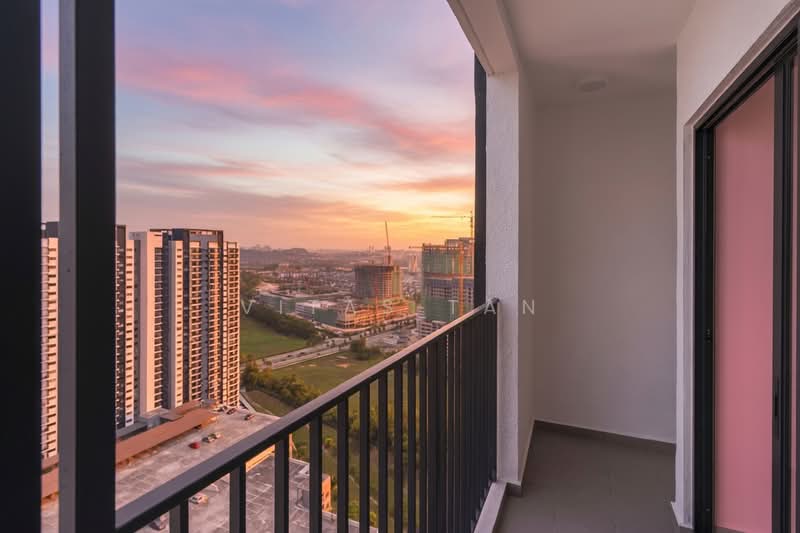 Service Residence for Sale at Hana @ Eco Ardence - Vitas Tan - Balcony - PropertyGuru.com.my