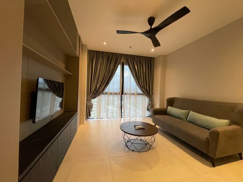 Service Residence for Sale at Lumi Tropicana - WL Wan - Living Room - PropertyGuru.com.my