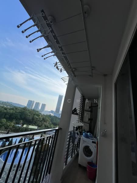 Service Residence for Sale at The Tropika - Sky Chan - Balcony - PropertyGuru.com.my