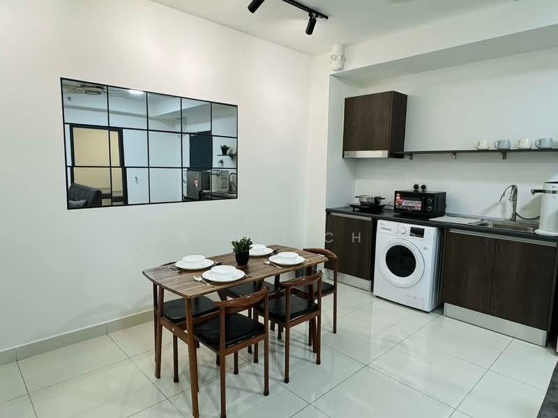 Service Residence for Rent at Lakeview Suites @ Edumetro - Low Wei Chao - Kitchen - PropertyGuru.com.my