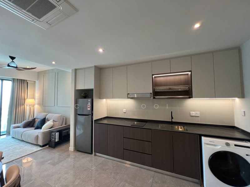 Servis Apartment untuk Disewa di Ooak Serviced Apartments @ Kiara 163 - Cruz Looi - Kitchen - PropertyGuru.com.my