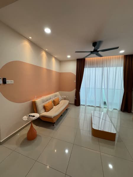 Servis Apartment untuk Disewa di D'carlton (Residensi Seri Mega) - John Low - Living Room - PropertyGuru.com.my