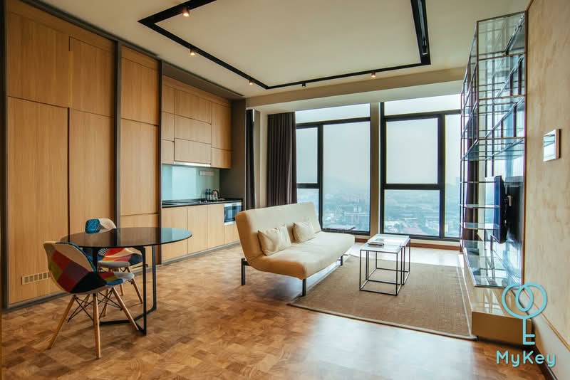 Kondominium untuk Dijual di Lexicon, Cyberjaya - JV Voon - Living Room - PropertyGuru.com.my